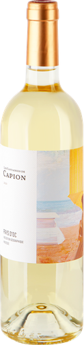 Вино LE FANTAISIES DE CAPION Лангедок белое сухое, 0.75л