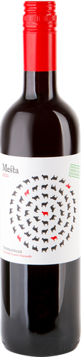Вино MESTA Tempranillo сортовое ординарное красное сухое, 0.75л