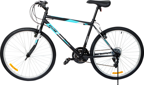 Велосипед Life 26" 18 скоростей, черно-голубой, Арт. LFE26ST-M, вид