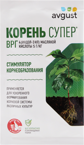 Регулятор роста AVGUST Корень Супер, гранулы, 5г, фотография