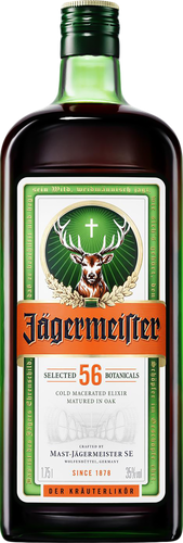 Ликер JAGERMEISTER десертный 35%, 1.75л