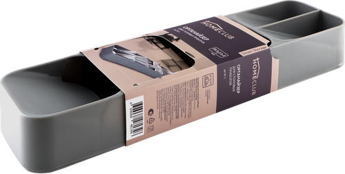 Органайзер для столовых приборов HOMECLUB Smart Storage 39,5х11х5см, пластик, вид