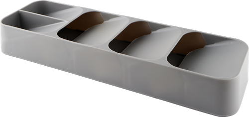 Органайзер для столовых приборов HOMECLUB Smart Storage 39,5х11х5см, пластик, картинка