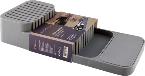 Органайзер для ножей HOMECLUB Smart Storage 39,5х14х7см, пластик, фотография