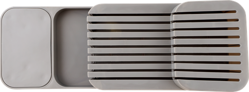 Органайзер для ножей HOMECLUB Smart Storage 39,5х14х7см, пластик, изображение