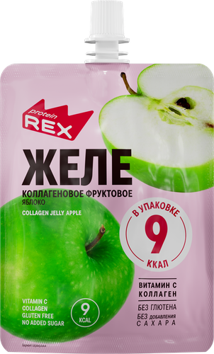 Желе PROTEINREX Конжаковое со вкусом яблока, вид