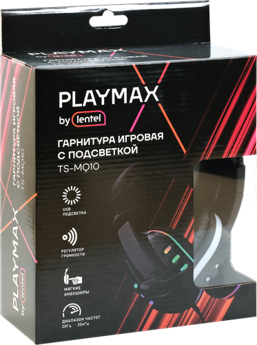 Гарнитура PLAYMAX TS-MQ10, крупный план