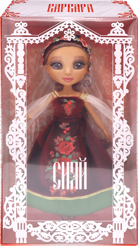 Игрушка GLAM CORE Модная кукла, Славянский стиль, 27см, Арт. GC2504-Л, крупный план