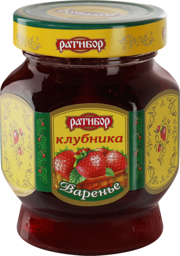 Варенье РАТИБОР Клубника, 360г, картинка