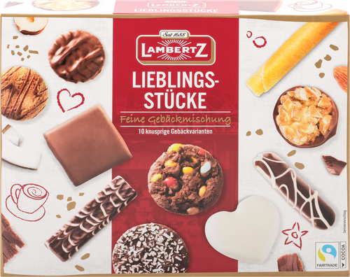 Печенье сдобное  LAMBERTZ Lieblings-stucke, в ассортименте, 250г, детальное фото