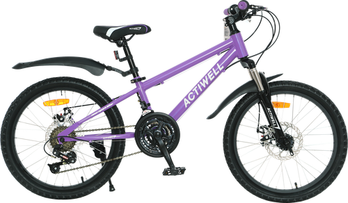 Велосипед ACTIWELL Joy 20", 21 скорость розовый, Арт. JOY20ST-U, фото
