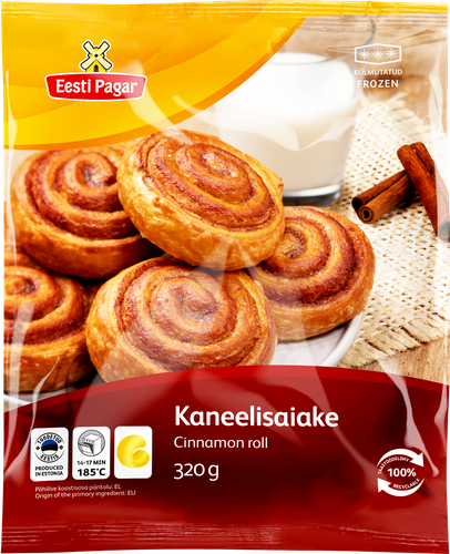 Улитки EESTI PAGAR с корицей, 320г, изображение