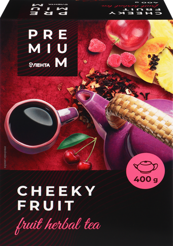 Напиток чайный ЛЕНТА PREMIUM Наглый фрукт, 400г, фотография