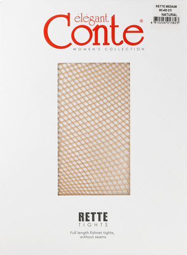 Колготки женские CONTE Elegant rette medium natural 2, Арт. 8С-68СП, фотография