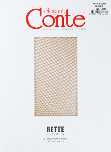 Колготки женские CONTE Elegant rette medium natural 3, Арт. 8С-68СП, вид