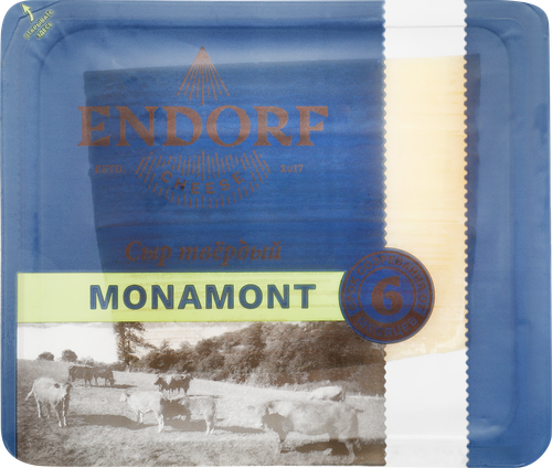 Сыр твердый ENDORF Monamont 50%, без змж, 200г, изображение