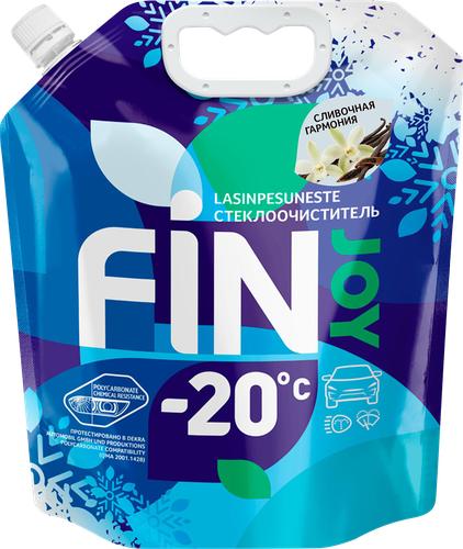Автоочиститель стекол FIN JOY Indigo Candy до -20, 3,5л, вид