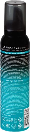 Мусс для волос LA GRASE Flexi Style, 150мл, картинка