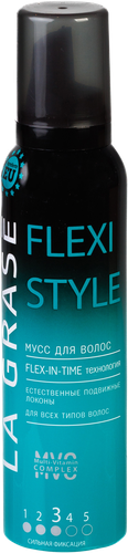 Мусс для волос LA GRASE Flexi Style, 150мл, детальное фото