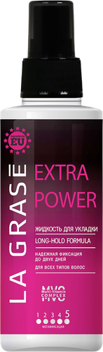 Жидкость для укладки волос LA GRASE Extra Power, 150мл, фото