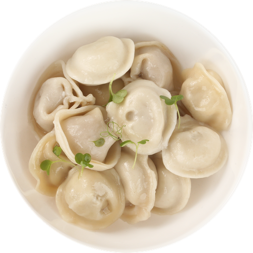 Пельмени с мясом курицы, замороженные ЛЕНТА FRESH, весовые, вид