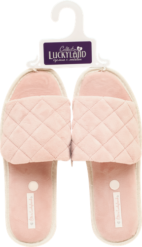 Тапки домашние женские LUCKY LAND р. 36–41, Арт. 3767W-CH-O, крупный план