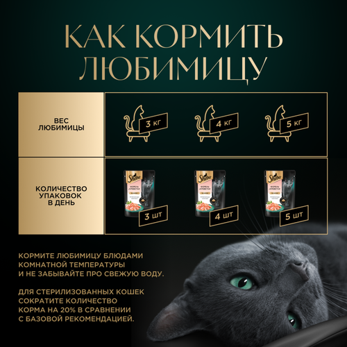 Корм консервированный для взрослых кошек SHEBA ломтики в соусе с форелью и креветками, 75г, фотография