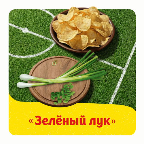 Чипсы картофельные LAY'S Молодой зеленый лук, 140г, изображение