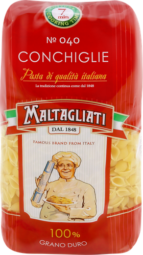 Макароны MALTAGLIATI&nbsp;Conchiglie № 040, 450г, фотография