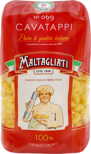 Макароны MALTAGLIATI Cavatappi № 069, 450г, вид
