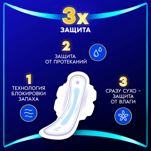 Прокладки ALWAYS Ultra Secure night duo, 22шт, вид
