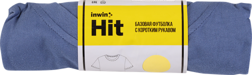 Футболка INWIN голубая, Арт. ob_101/ADT-1, крупный план