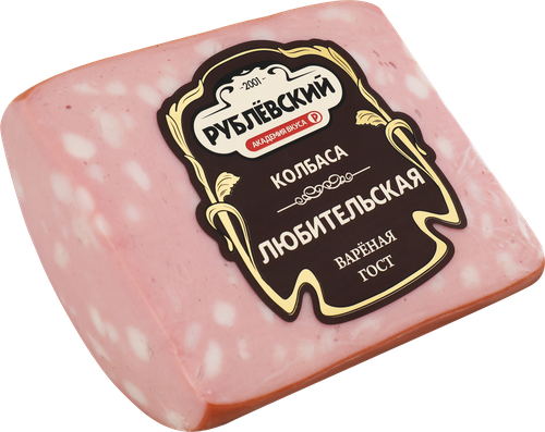 Колбаса вареная РУБЛЁВСКИЙ Любительская, категория А, 400г, фотография