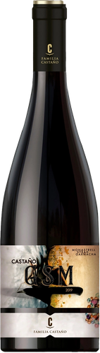 Вино КАСТАНЬО Йекла Castano GSM красное сухое, 0.75л