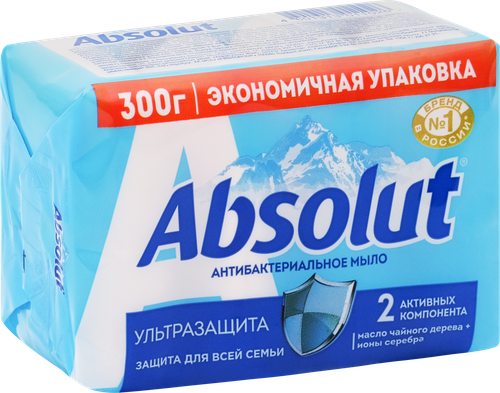 Мыло туалетное ABSOLUT Classic, 4x75г, изображение