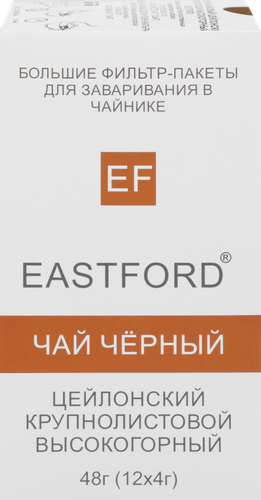 Чай черный EASTFORD Цейлонский высокогорный, 48г, детальное фото