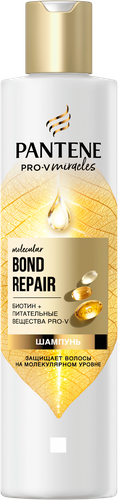 Шампунь для волос PANTENE ProV Miracles Molecular Bond Repair, 250мл, фото