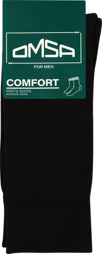 Носки мужские OMSA размеры в ассортименте, nero, Арт. Comfort 303, картинка