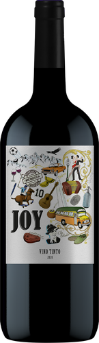 Вино JOY Мальбек-Бонарда красное сухое, 1.125л, вид