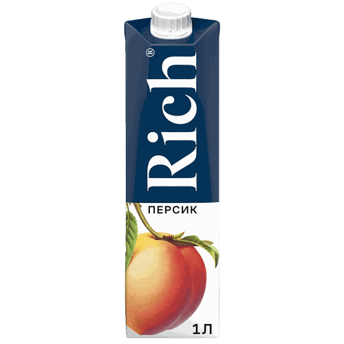 Нектар RICH Персик, 1л, изображение