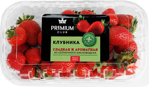 Клубника PREMIUM CLUB Фермерская, 350г, детальное фото