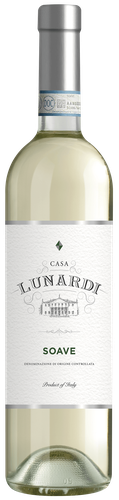 Вино CASA LUNARDI Soave Каза Лунарди Соаве Венето ординарное белое полусухое, 0.75л