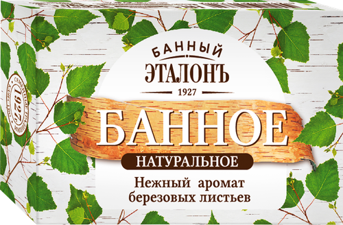 Мыло твердое БАННЫЙ ЭТАЛОН Банное, 150г, изображение