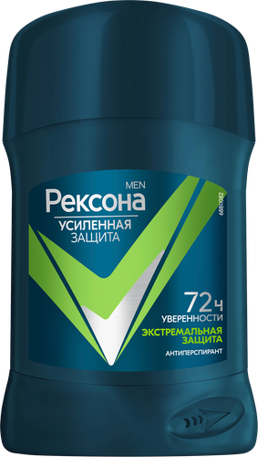 Антиперспирант-стик мужской РЕКСОНА Men Экстремальная защита, 50мл, фотография