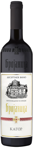 Вино крепленое БРОЯНИЦА Кагор выдержанное десертное, 0.75л