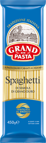 Макароны GRAND DI PASTA Спагетти, 450г, фотография