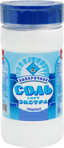 Соль пищевая Экстра, 500г, картинка