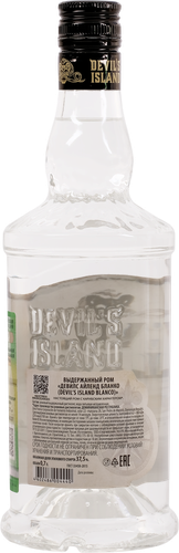 Ром DEVIL'S ISLAND Бланко выдержанный 37,5%, 0.7л, картинка
