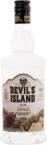 Ром DEVIL'S ISLAND Бланко выдержанный 37,5%, 0.7л, картинка