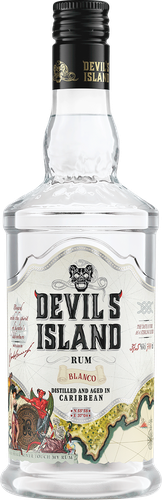 Ром DEVIL'S ISLAND Бланко выдержанный 37,5%, 0.7л, детальное фото